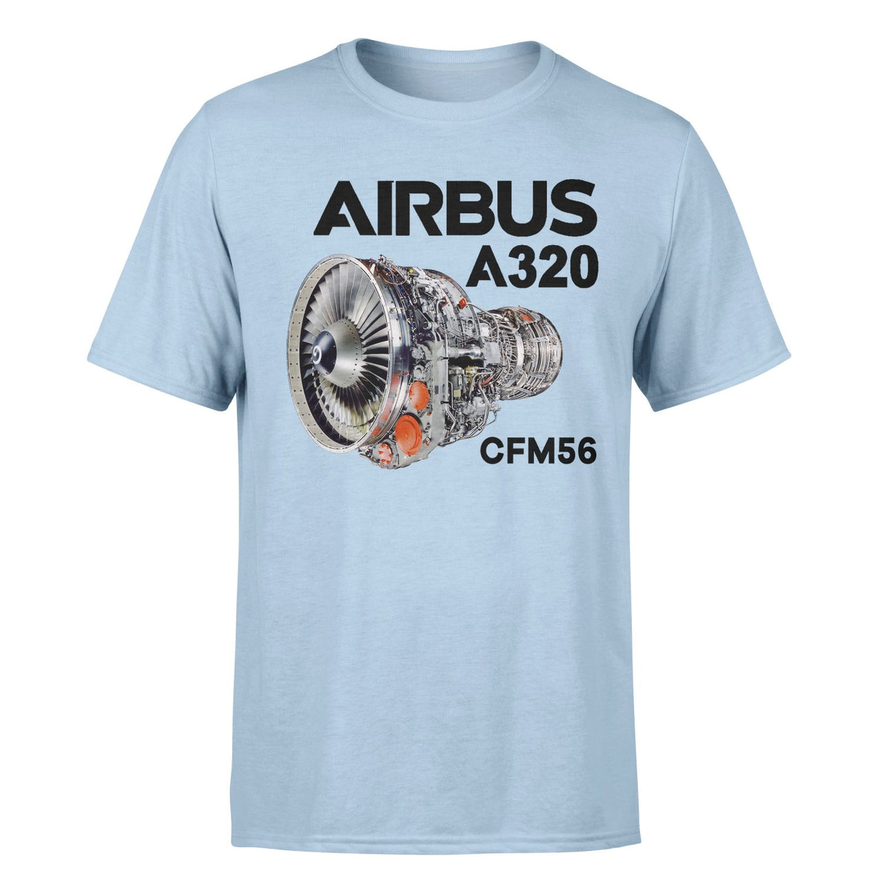 Airbus A320 & CFM56 Engine Designed T-Shirts