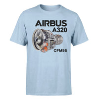Thumbnail for Airbus A320 & CFM56 Engine Designed T-Shirts