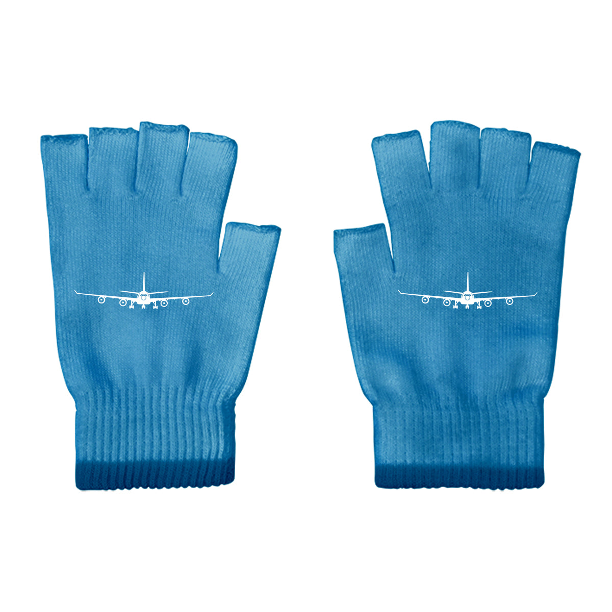 Airbus A340 Silhouette Designed Cut Gloves