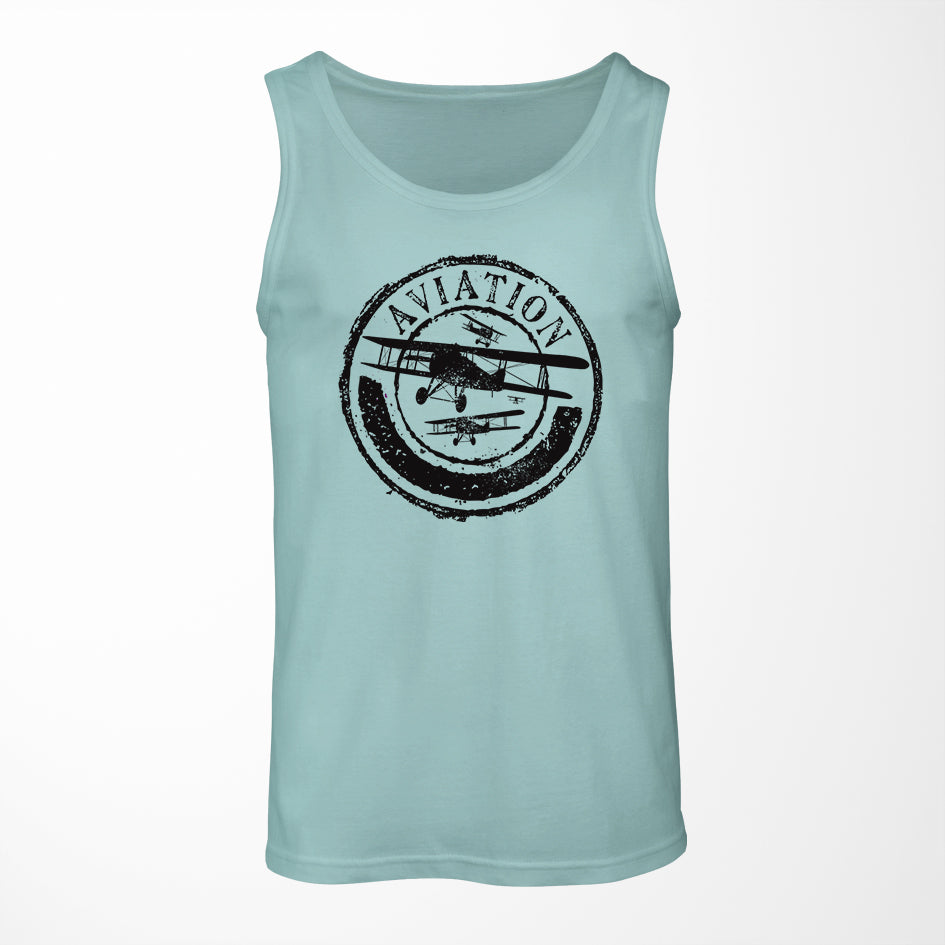 Aviation Lovers Designed Tank Tops