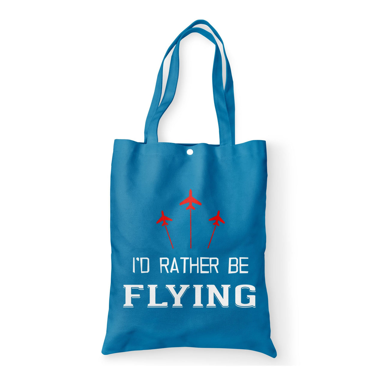 I'D Rather Be Flying Designed Tote Bags