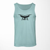 Thumbnail for Drone Silhouette Designed Tank Tops