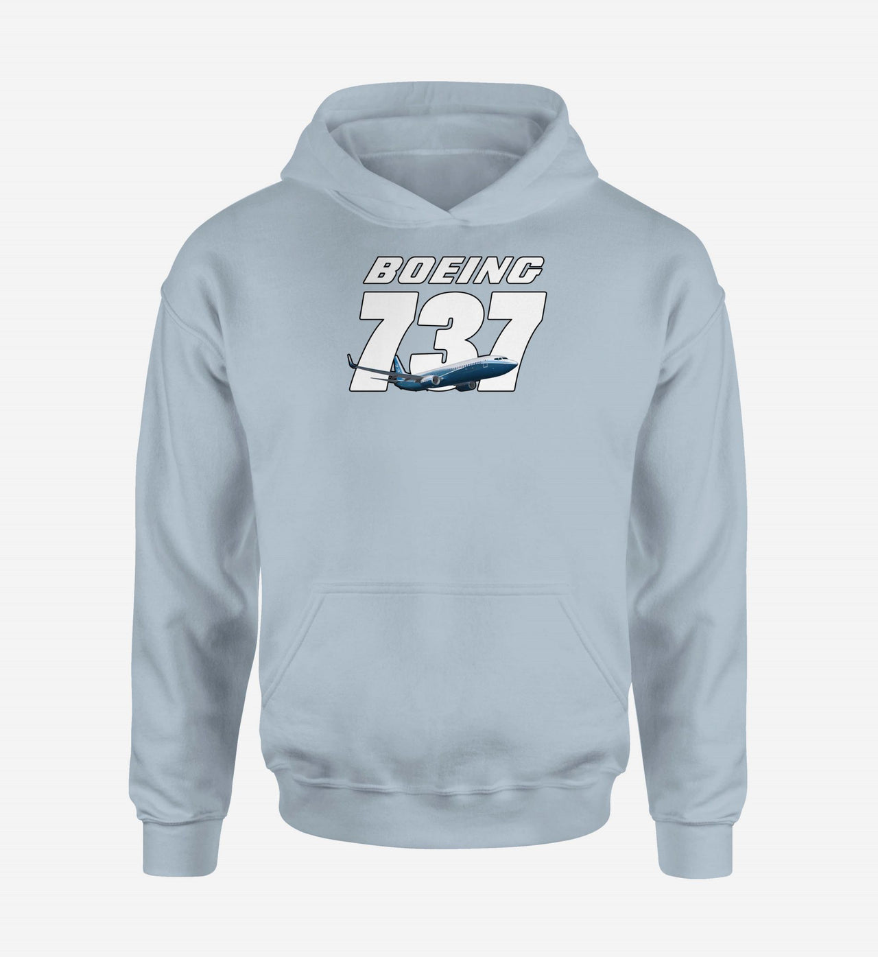 Super Boeing 737+Text Designed Hoodies