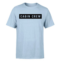 Thumbnail for Cabin Crew Text Designed T-Shirts