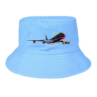Thumbnail for Multicolor Airplane Designed Summer & Stylish Hats