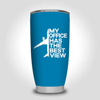 Thumbnail for My Office Has The Best View Designed Tumbler Travel Mugs
