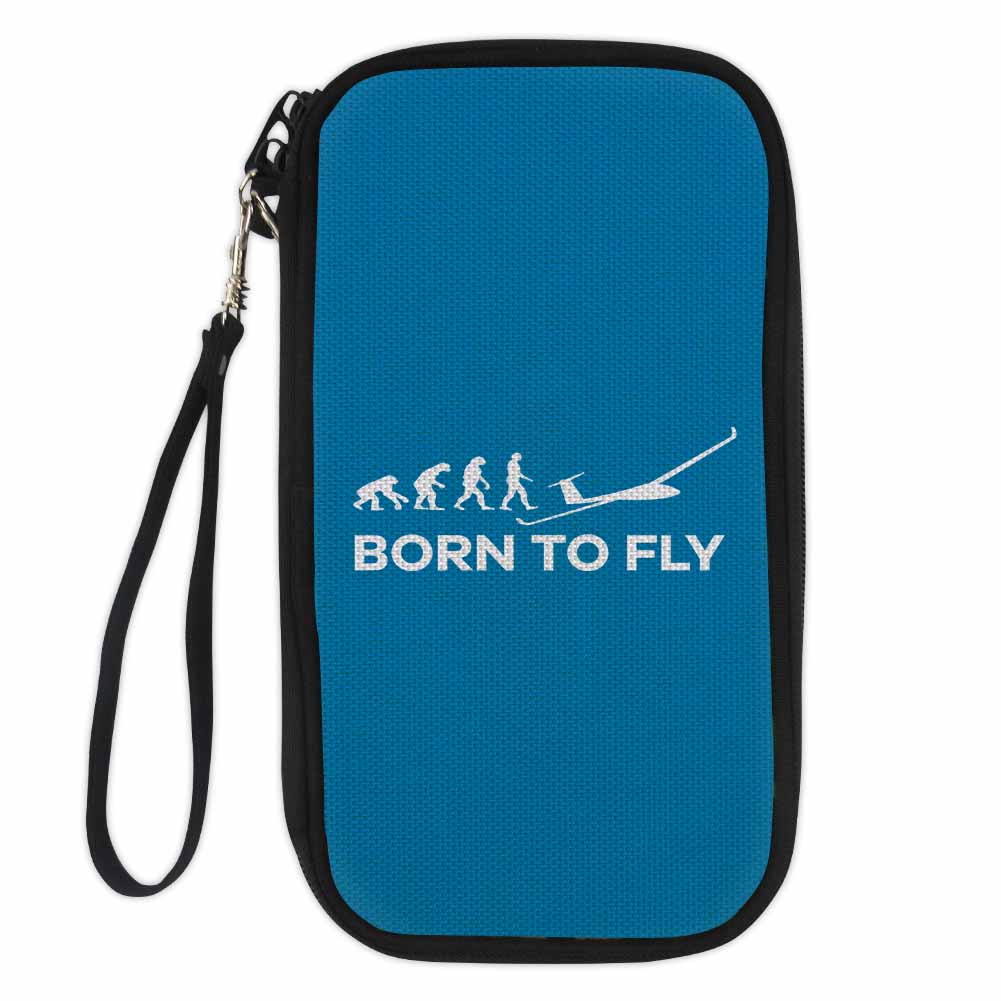 Born To Fly Glider Designed Travel Cases & Wallets