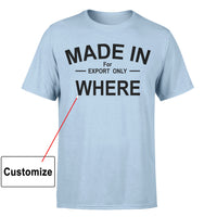 Thumbnail for Customizable MADE IN Designed T-Shirts