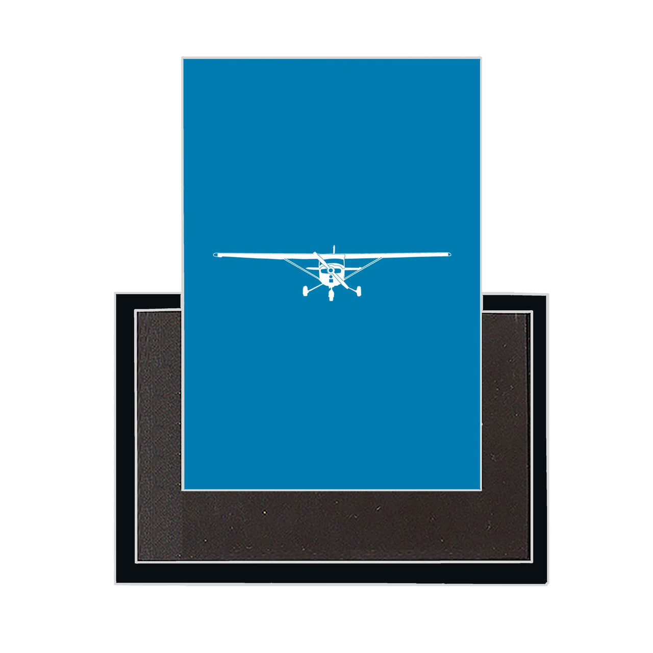 Cessna 172 Silhouette Designed Magnets