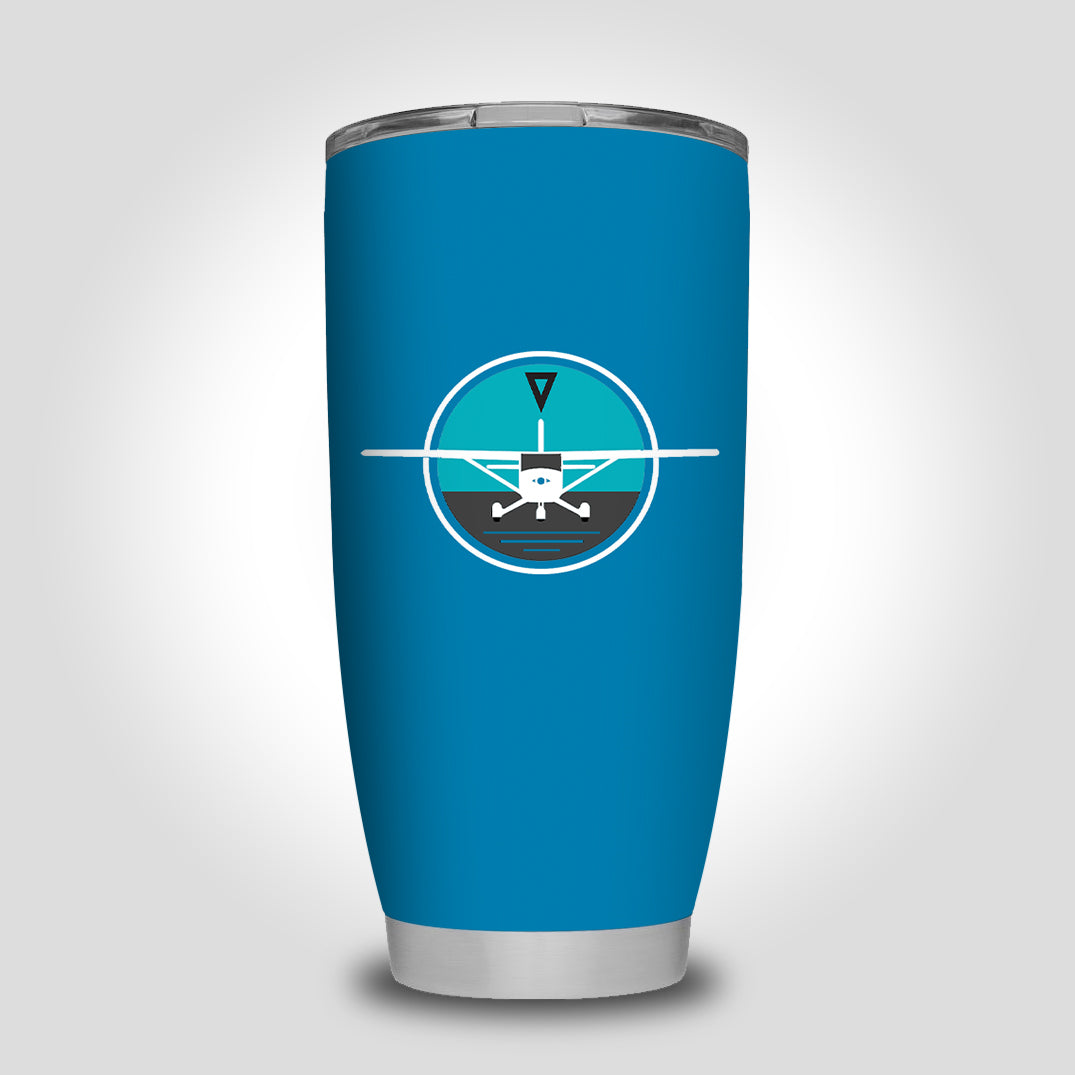 Cessna & Gyro Designed Tumbler Travel Mugs