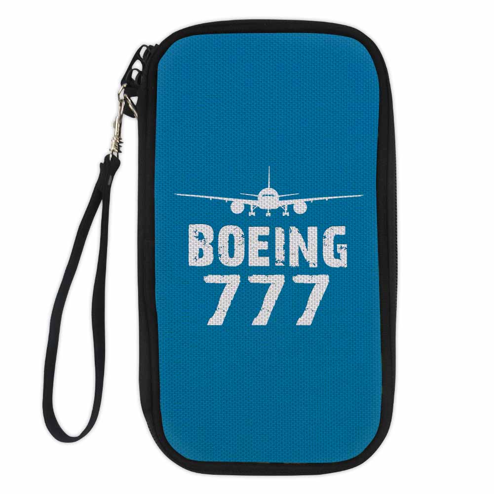 Boeing 777 & Plane Designed Travel Cases & Wallets