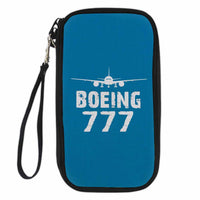 Thumbnail for Boeing 777 & Plane Designed Travel Cases & Wallets