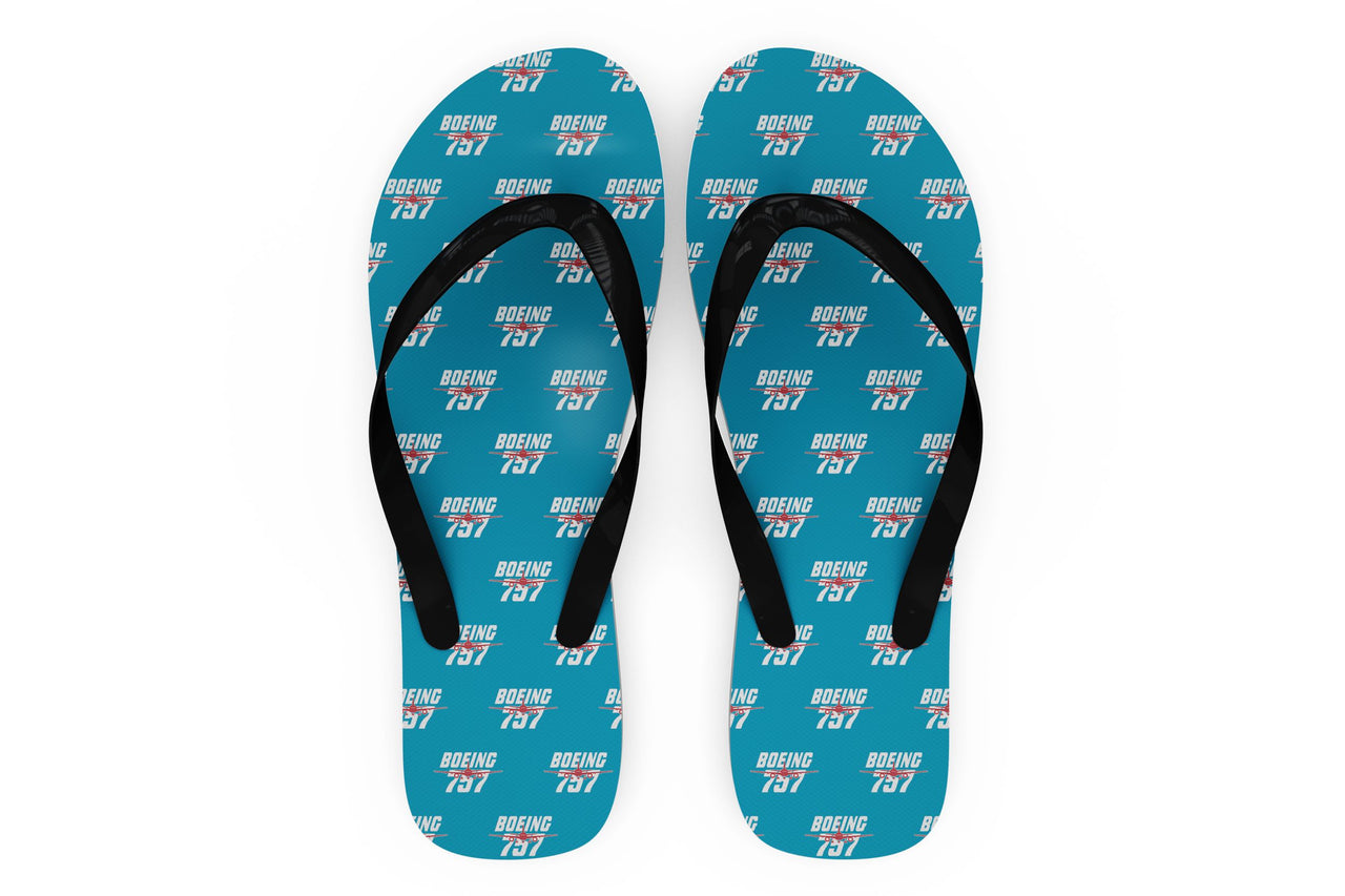 Amazing Boeing 757 Designed Slippers (Flip Flops)