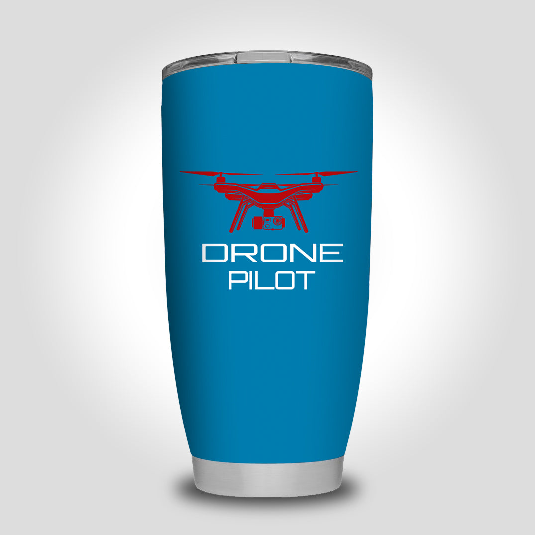 Drone Pilot Designed Tumbler Travel Mugs