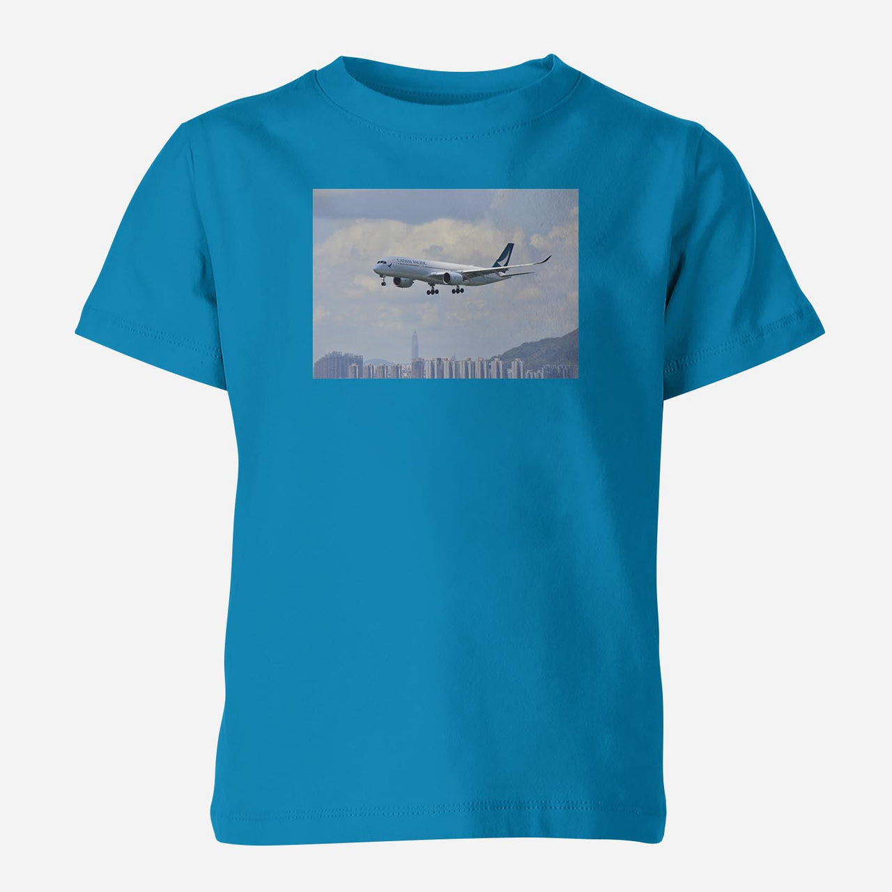 Cathay Pacific Airbus A350 Designed Children T-Shirts