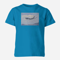 Thumbnail for Cathay Pacific Airbus A350 Designed Children T-Shirts