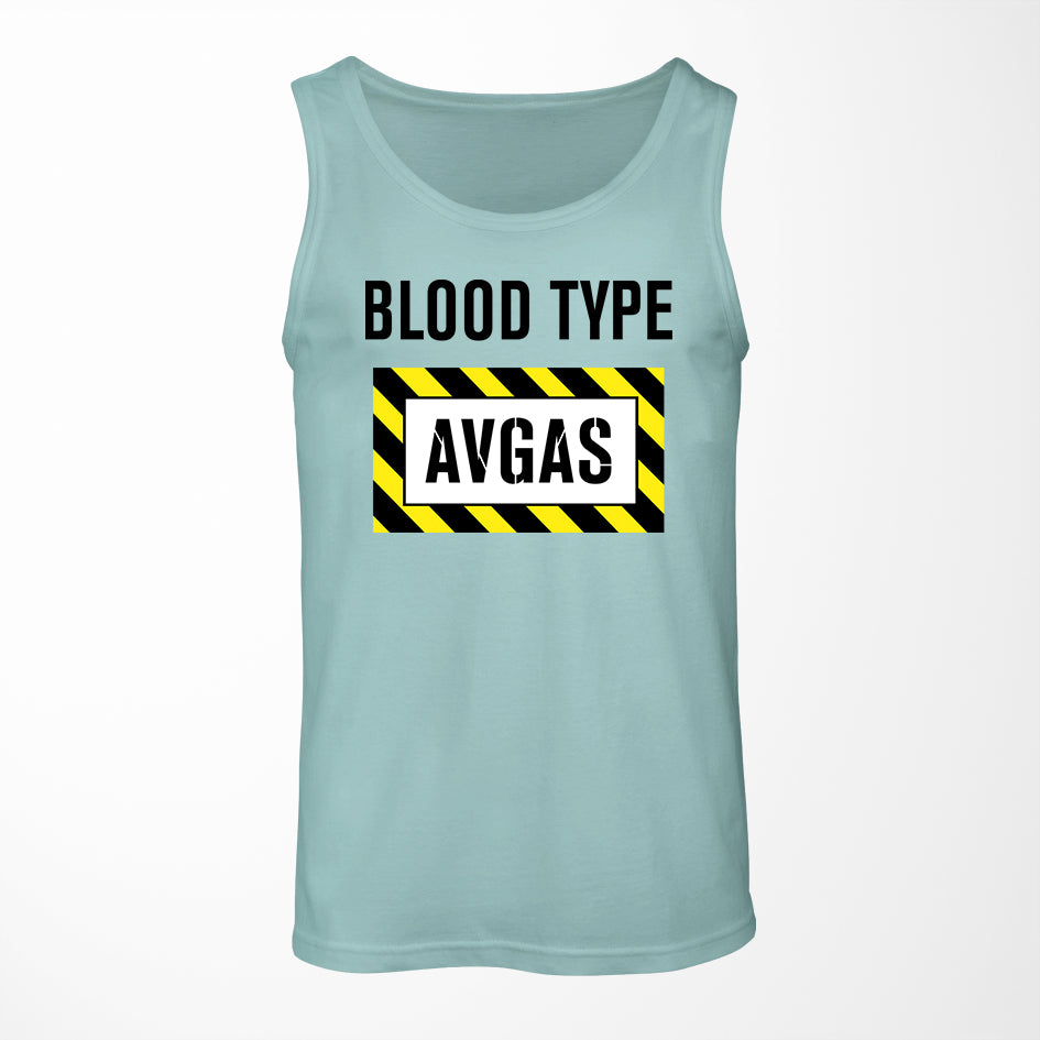 Blood Type AVGAS Designed Tank Tops