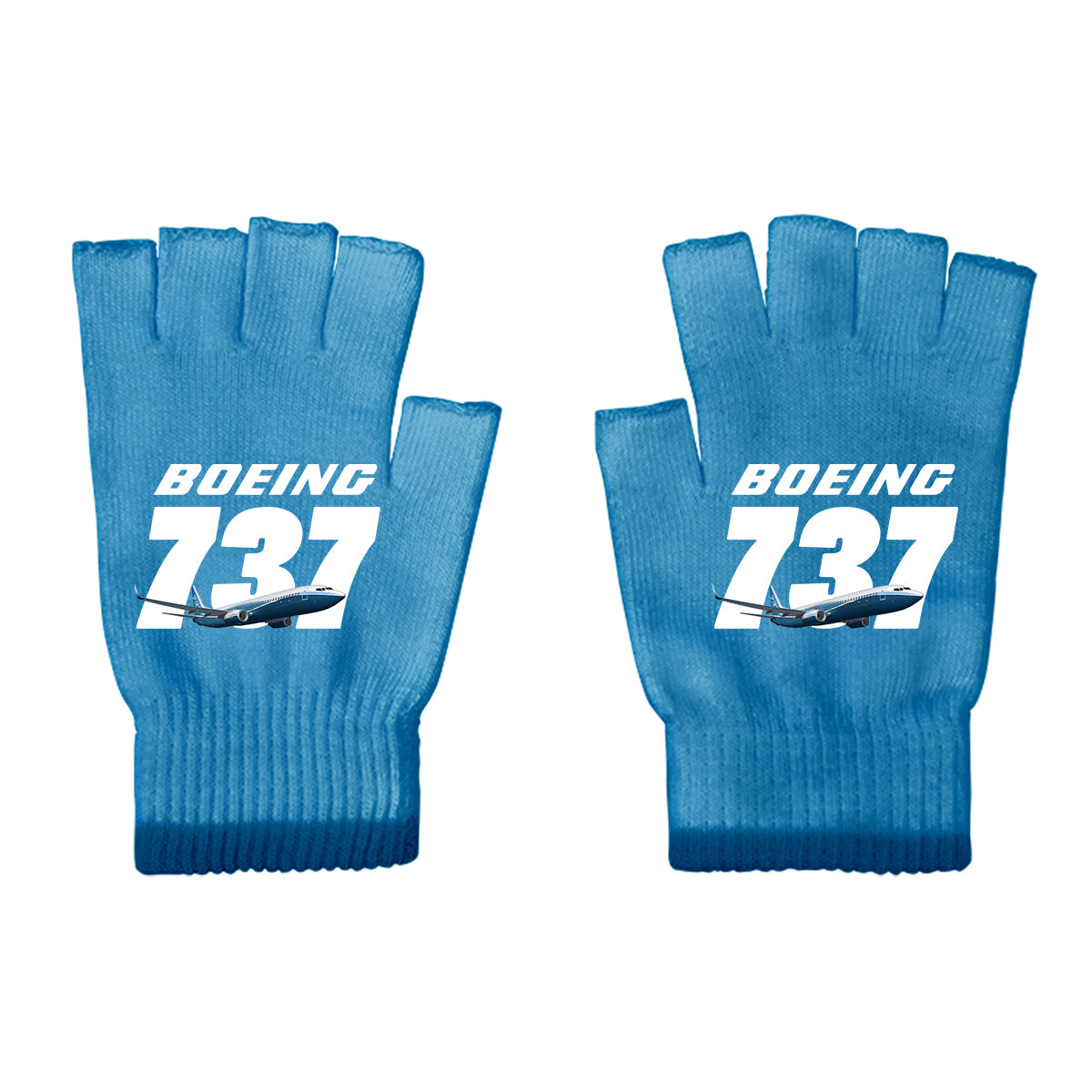 Super Boeing 737+Text Designed Cut Gloves