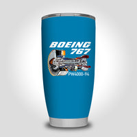 Thumbnail for Boeing 767 Engine (PW4000-94) Designed Tumbler Travel Mugs