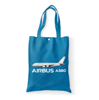 Thumbnail for The Airbus A380 Designed Tote Bags