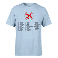 Thumbnail for Aviation Alphabet 2 Designed T-Shirts
