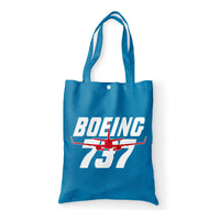 Thumbnail for Amazing Boeing 737 Designed Tote Bags