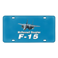 Thumbnail for The McDonnell Douglas F15 Designed Metal (License) Plates