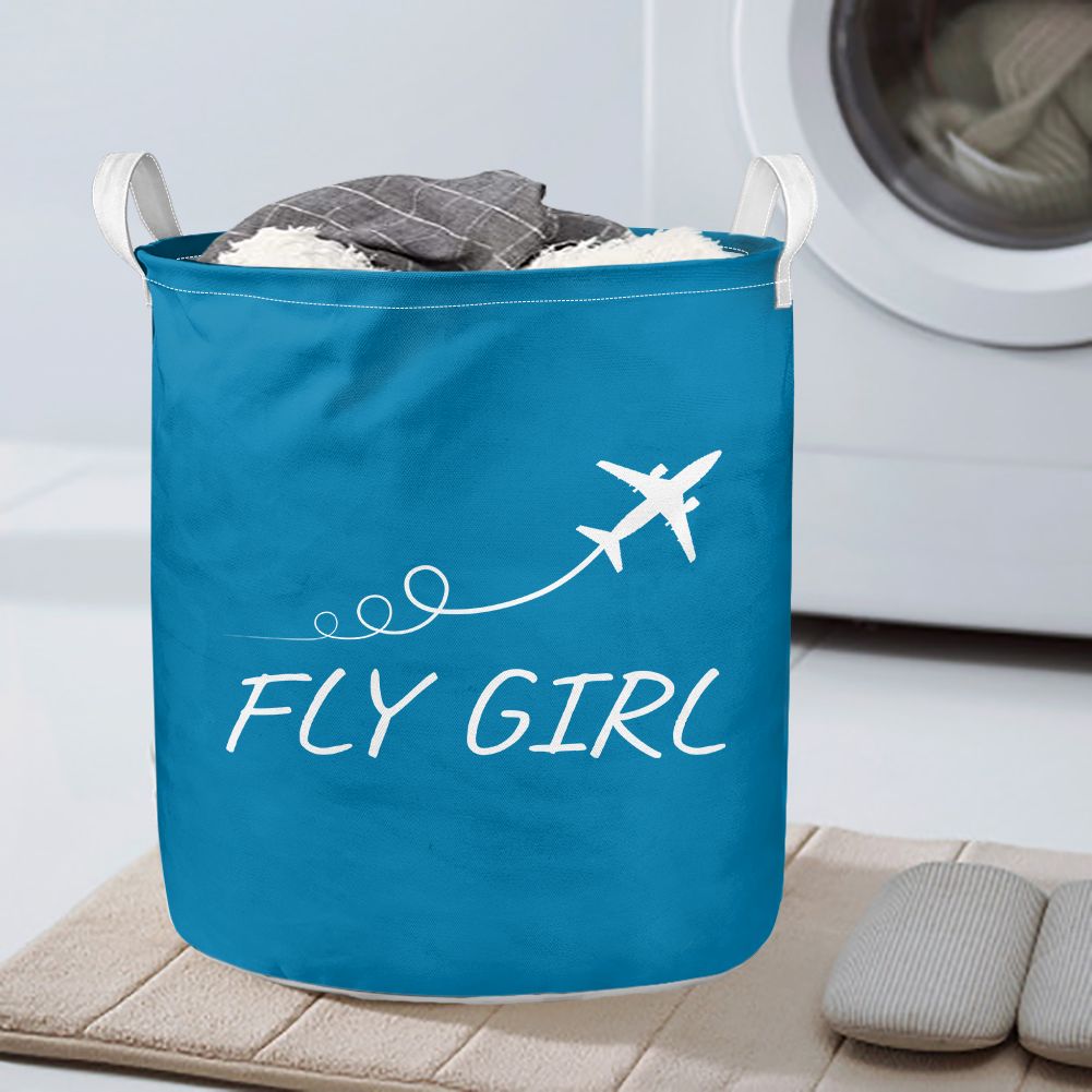 Just Fly It & Fly Girl Designed Laundry Baskets