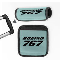 Thumbnail for Boeing 767 & Text Designed Neoprene Luggage Handle Covers
