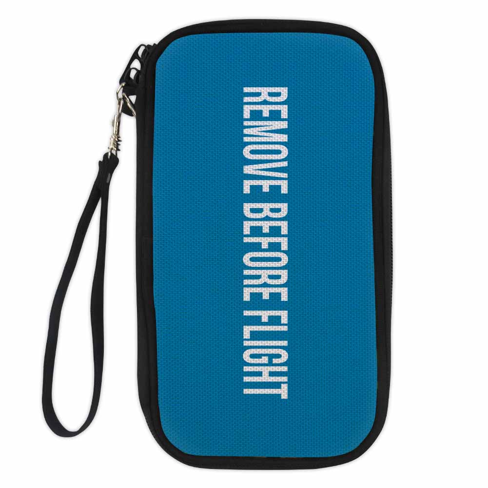 Remove Before Flight 2 Designed Travel Cases & Wallets