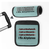 Thumbnail for I Fix Airplanes Designed Neoprene Luggage Handle Covers