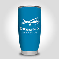 Thumbnail for Cessna Aeroclub Designed Tumbler Travel Mugs