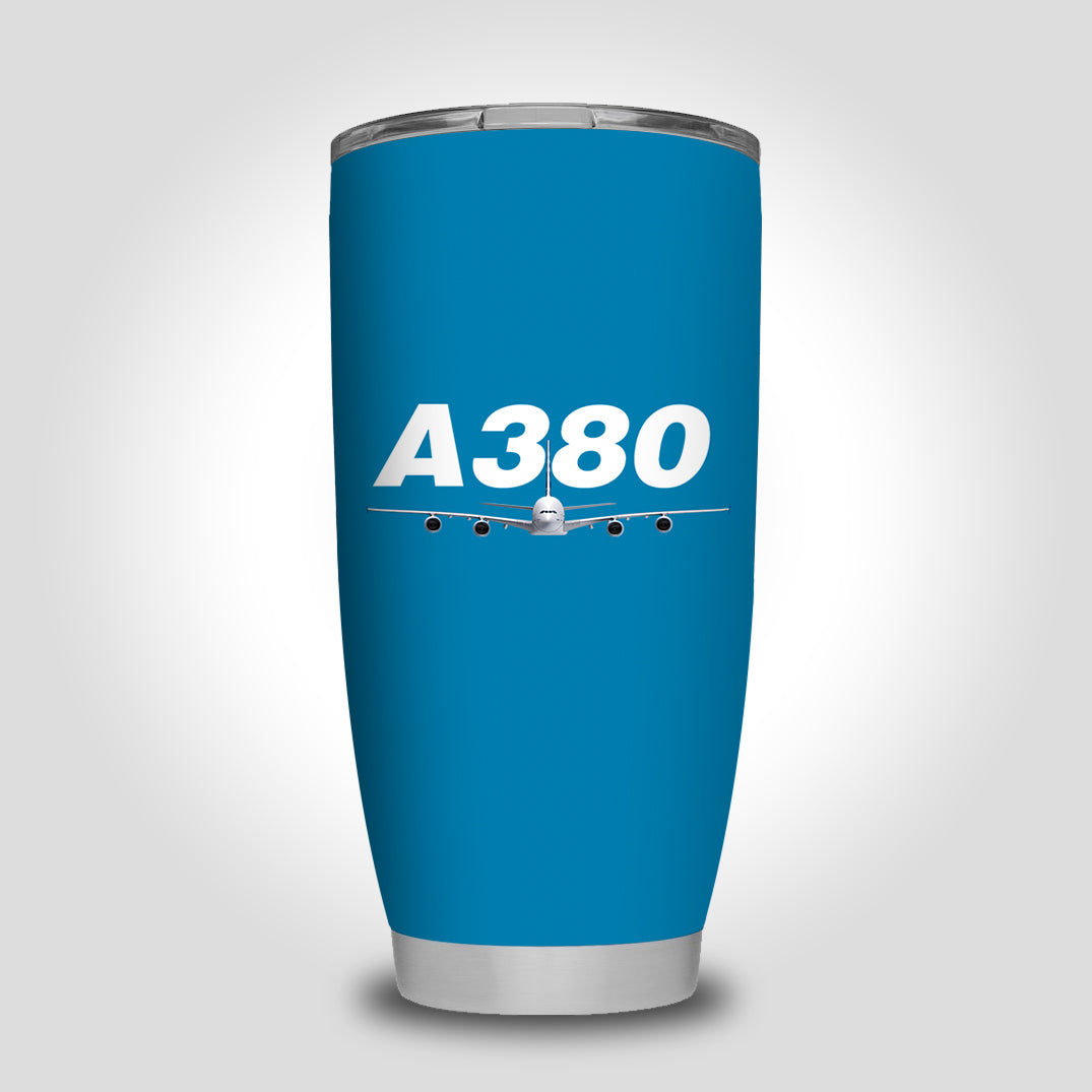 Super Airbus A380 Designed Tumbler Travel Mugs