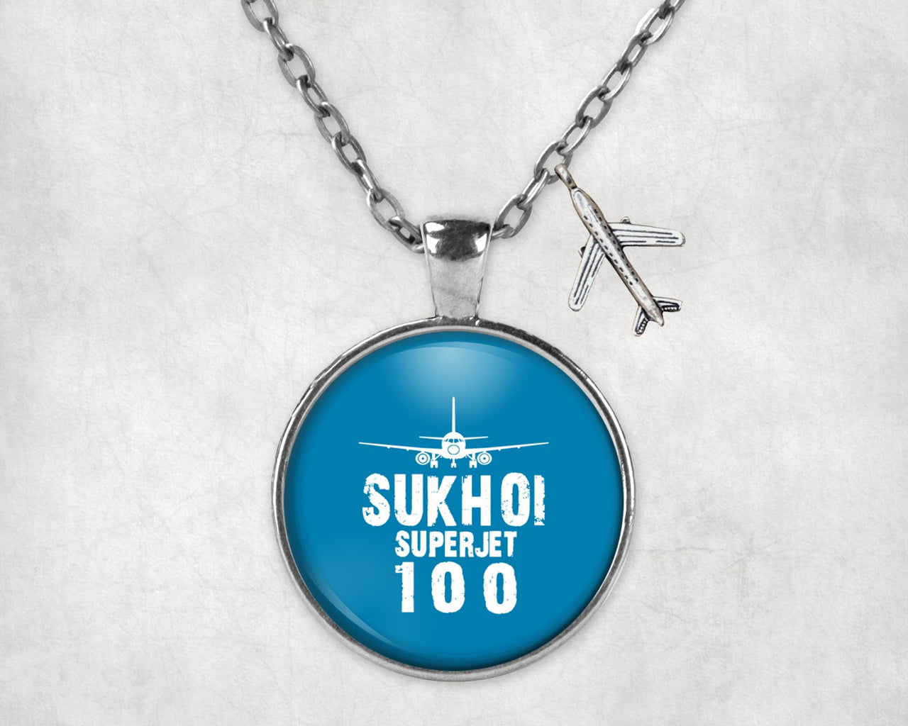 Sukhoi Superjet 100 & Plane Designed Necklaces