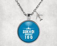 Thumbnail for Sukhoi Superjet 100 & Plane Designed Necklaces