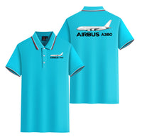 Thumbnail for The Airbus A380 Designed Stylish Polo T-Shirts (Double-Side)