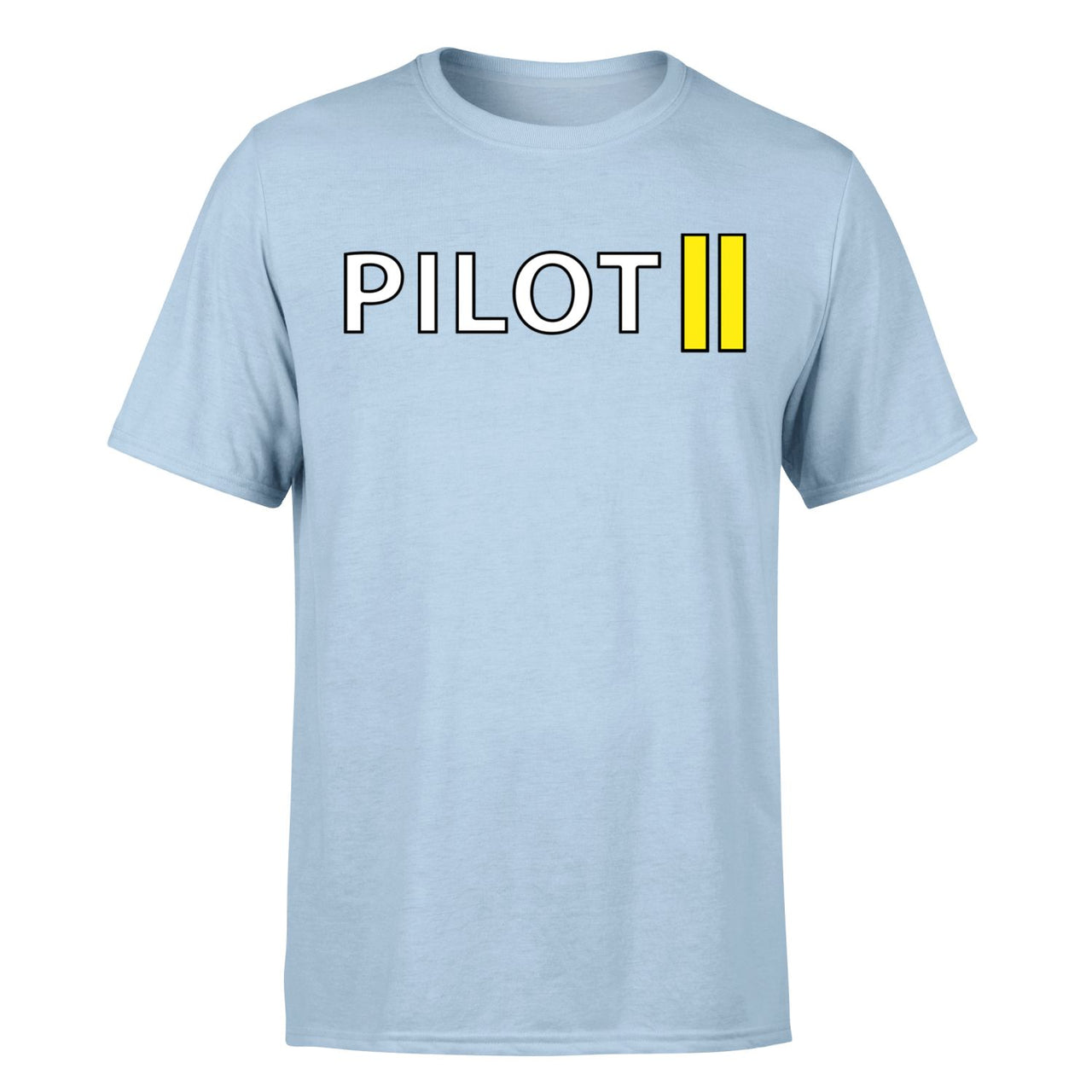 Pilot & Stripes (2 Lines) Designed T-Shirts