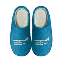 Thumbnail for The McDonnell Douglas MD-11 Designed Cotton Slippers