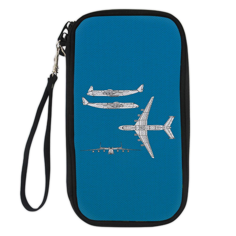 Antonov AN-225 (14) Designed Travel Cases & Wallets