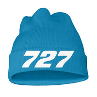 Thumbnail for 727 Flat Text Knit 3D Beanies