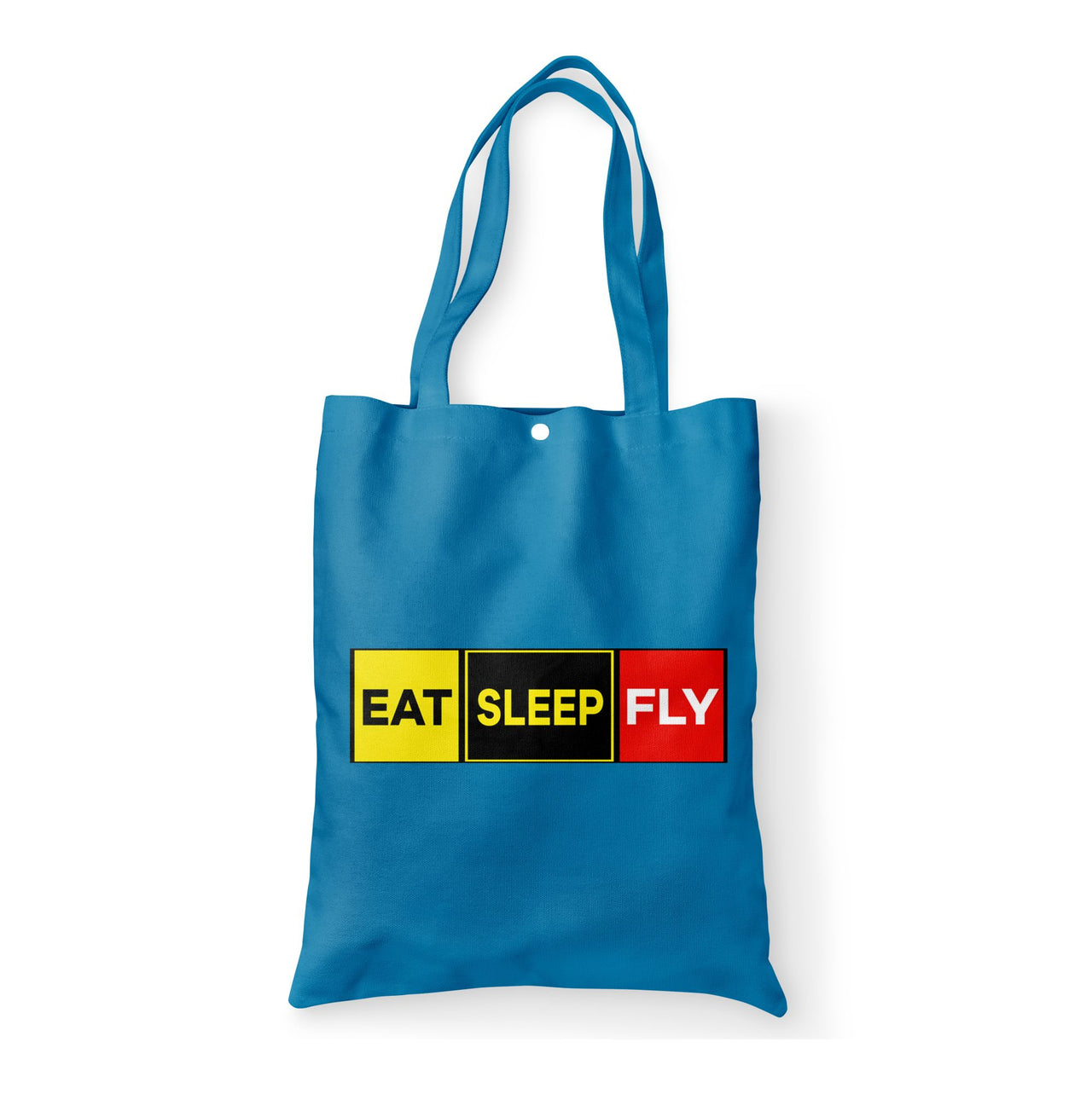 Eat Sleep Fly (Colourful) Designed Tote Bags
