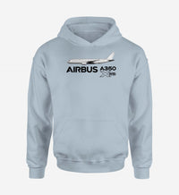Thumbnail for The Airbus A350 WXB Designed Hoodies