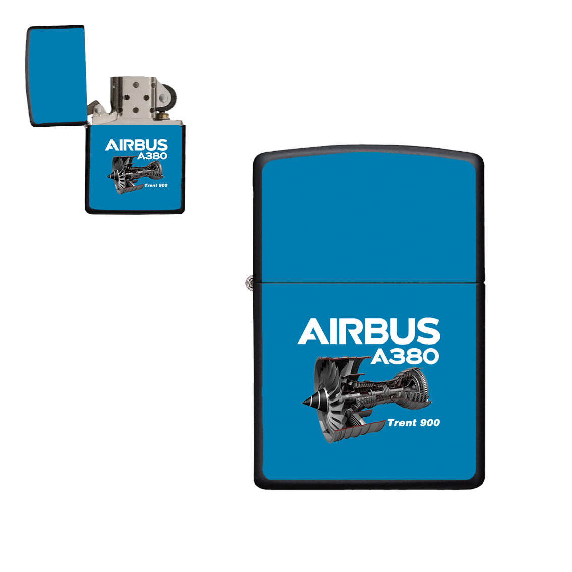 Airbus A380 & Trent 900 Engine Designed Metal Lighters