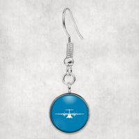 Thumbnail for ATR-72 Silhouette Designed Earrings