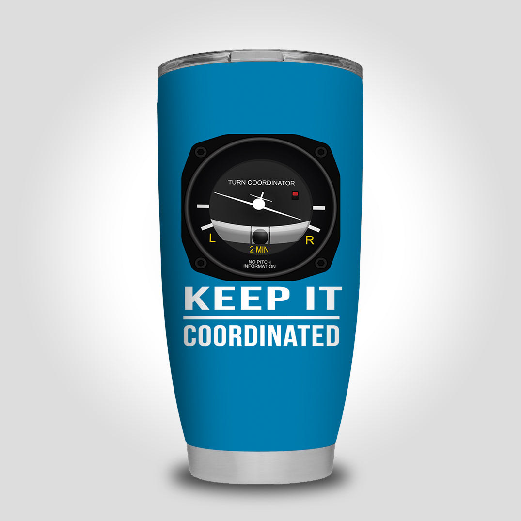 Keep It Coordinated Designed Tumbler Travel Mugs