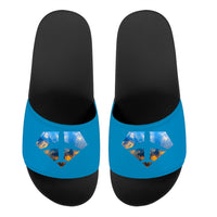 Thumbnail for Supermen of The Skies (Sunrise) Designed Sport Slippers