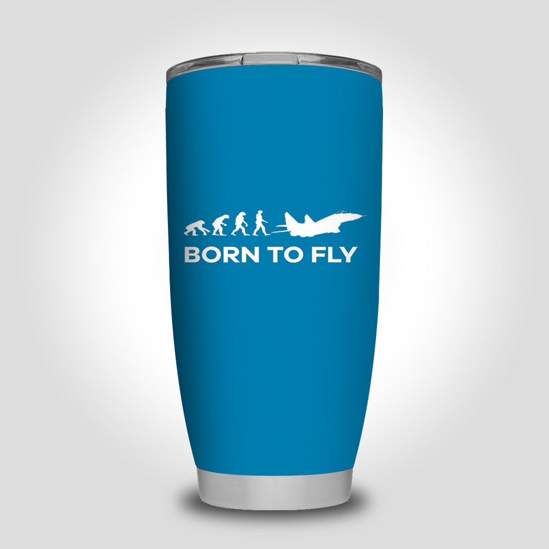 Born To Fly Military Designed Tumbler Travel Mugs