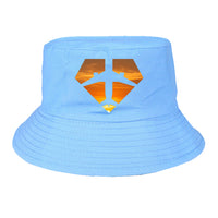 Thumbnail for Supermen of The Skies (Sunset) Designed Summer & Stylish Hats