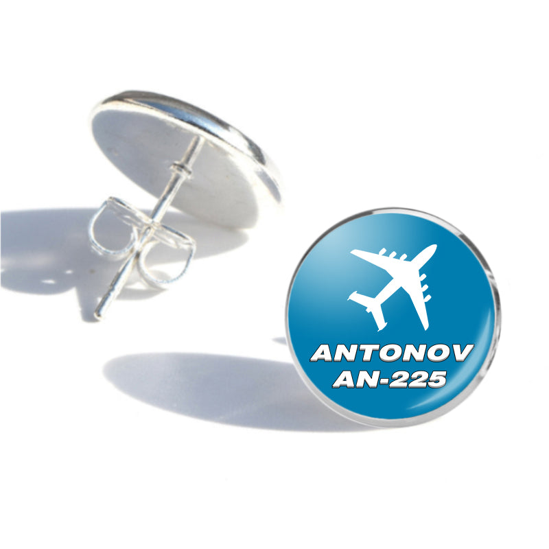 Antonov AN-225 (28) Designed Stud Earrings