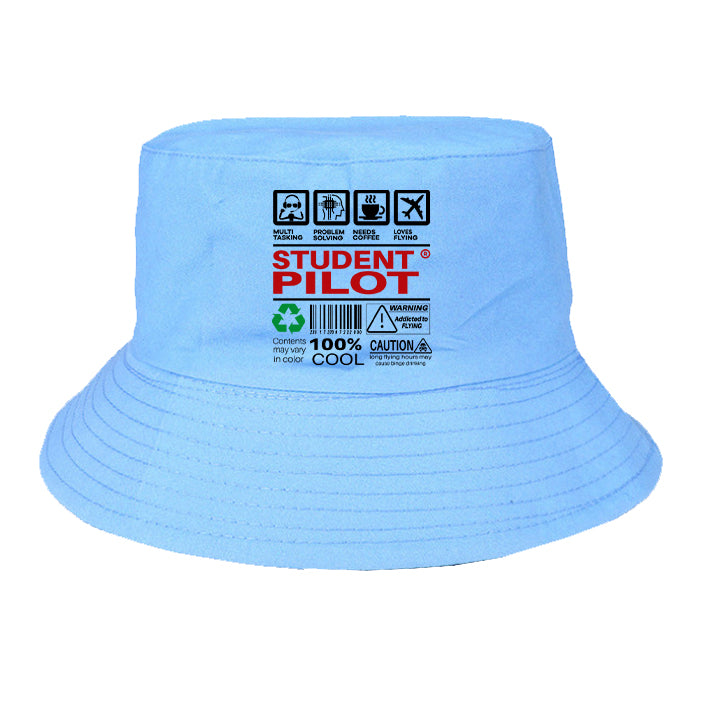 Student Pilot Label Designed Summer & Stylish Hats